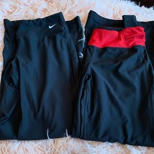 2 pairs of workout pants- full length